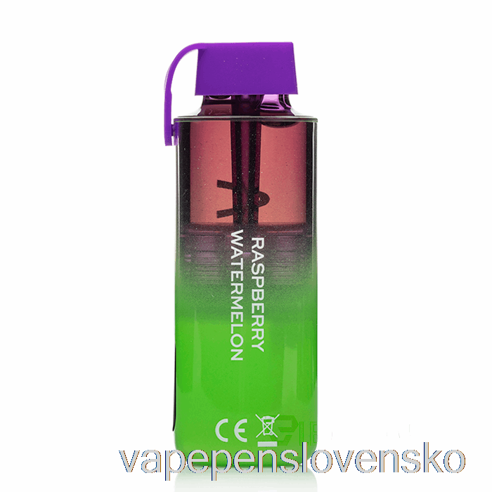 Vozol Neon 10000 Jednorazový Malinový Melónový Vape Bez Nikotinu